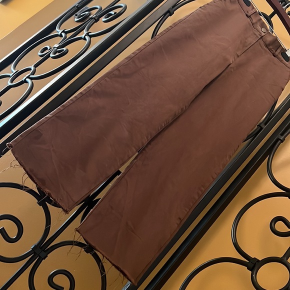 OAK + FORT 4218 Brown Pants - Picture 7 of 13